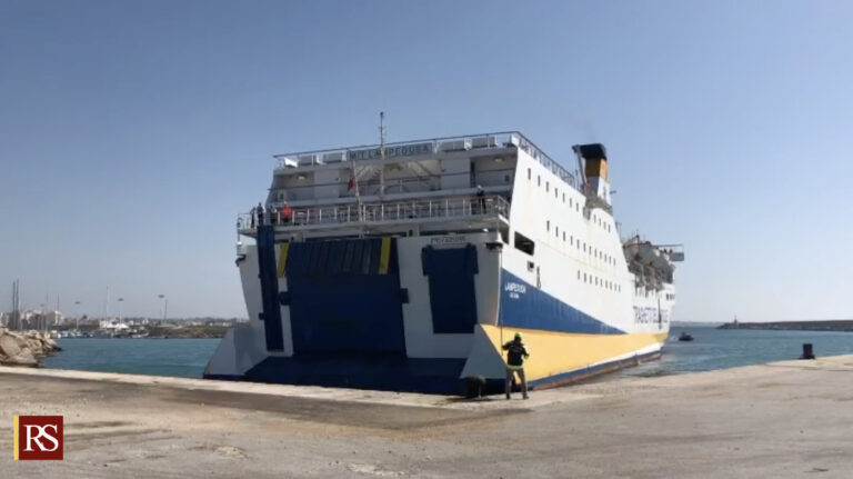 Sicilia – Collegamenti marittimi: a breve riattivazione della nave Mazara-Pantelleria