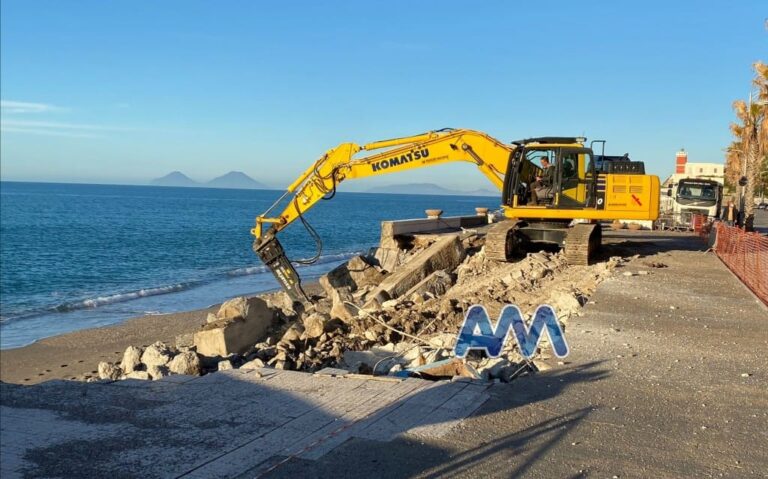 Capo d’Orlando – Entro l’estate il ripristino della piazzetta sul Lungomare