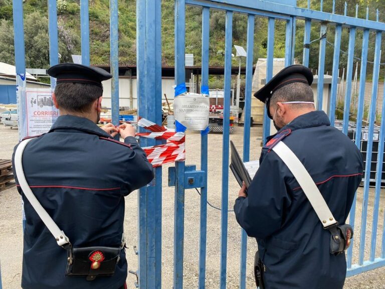 Gioiosa Marea – Sequestrato un cantiere nautico per reati ambientali