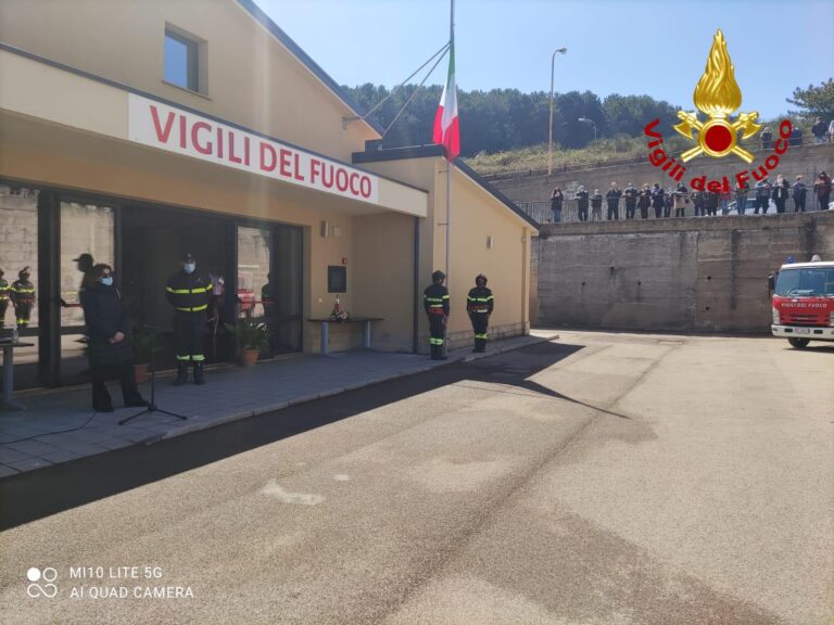 Mistretta – Inaugurato il distaccamento dei Vigili del Fuoco