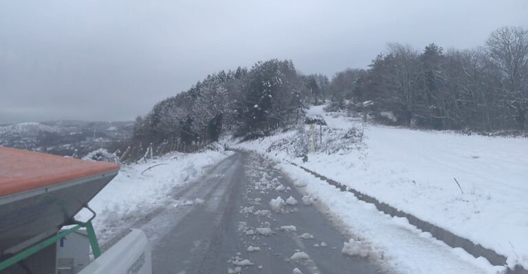 Emergenza neve sui Nebrodi, in azione gli spazzaneve per garantire la percorribilità delle strade provinciali