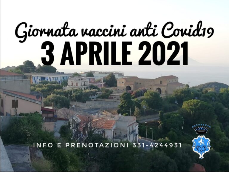 Naso – Sabato 3 aprile vaccinazioni alla Chiesa del Buon Consiglio. Ecco come prenotarsi