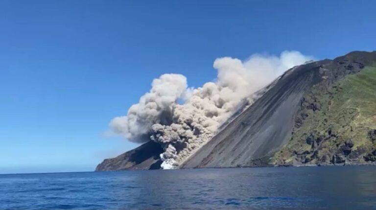 Stromboli – Il 1° agosto test del sistema di allarme del vulcano