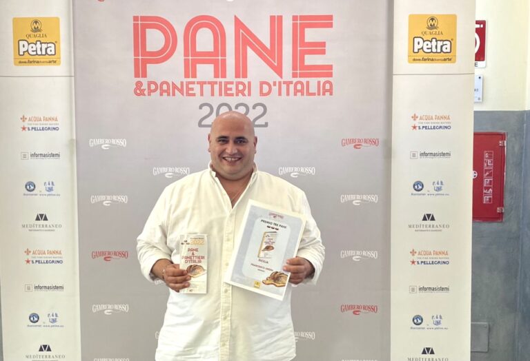 Gambero Rosso – Il messinese Francesco Arena premiato tra i migliori panettieri d’Italia