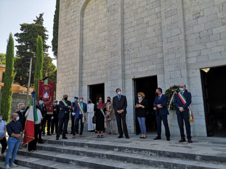 Il Comune di Mirto presente a Gubbio alla commemorazione dei 40 Martiri, nel ricordo di Giovanni Zizolfi