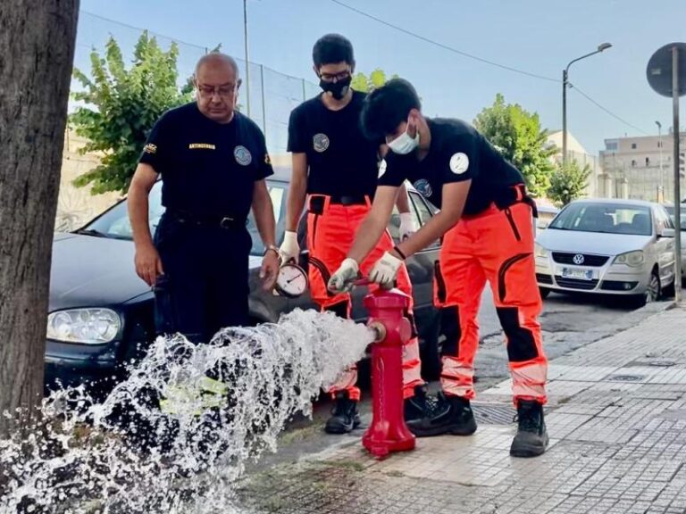 Barcellona Pozzo di Gotto: il “Club Radio CB” ha censito tutti gli idranti presenti sul territorio comunale