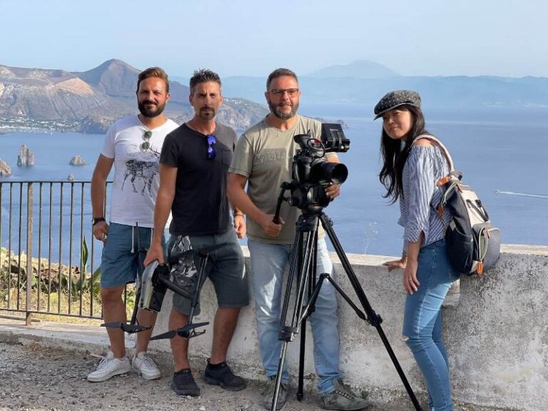 Isole Eolie: prodotto un documentario sull’arcipelago destinato al Giappone