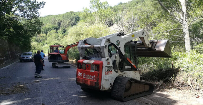 Ultimati i lavori di pulizia della strada Due Fiumare-Tortorici