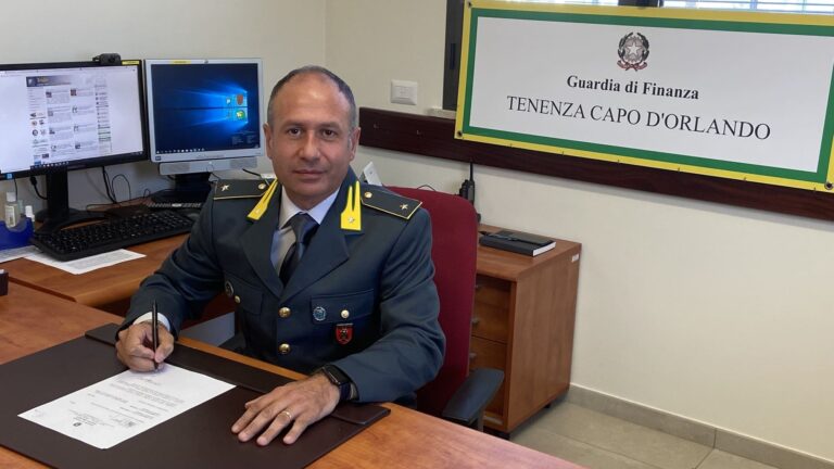 Il Sottotenente Tiziano Varese è il nuovo Comandante della Guardia di Finanza di Capo d’Orlando