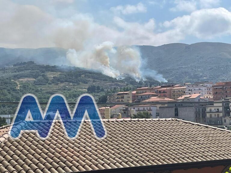 Capri Leone, incendio nel sughereto della frazione Rocca