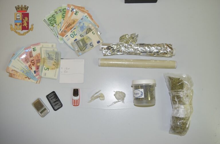 Messina – Spaccio di cocaina e marijuana, arrestato 24enne