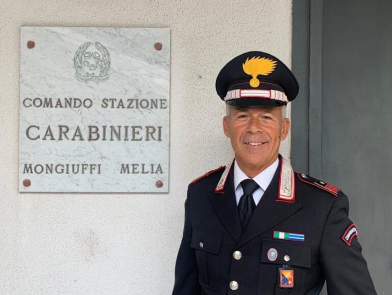 Mongiuffi Melia – Diego De Gregorio è il nuovo Comandante della Stazione dei Carabinieri