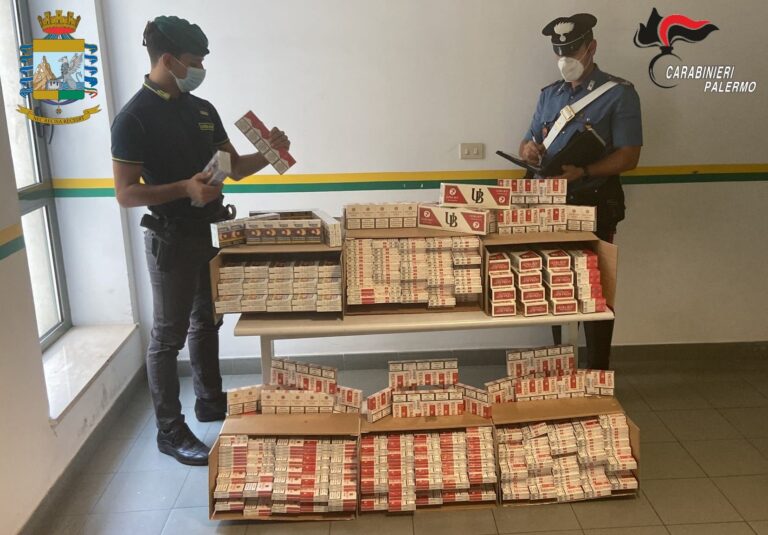 Palermo, fugge a posto di controllo. Aveva di 50 kg di sigarette di contrabbando. Arrestato 43enne