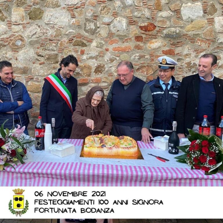 Caronia, Fortunata Fiorino festeggia i 100 anni