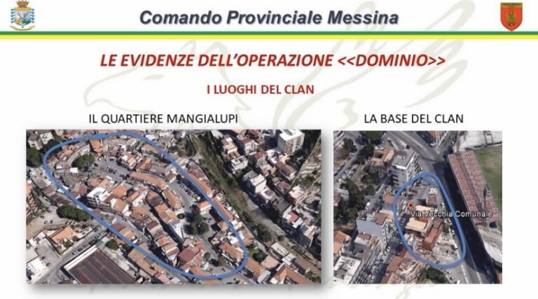 Sequestrati beni per 300.000€ al cassiere del clan Mangialupi di Messina