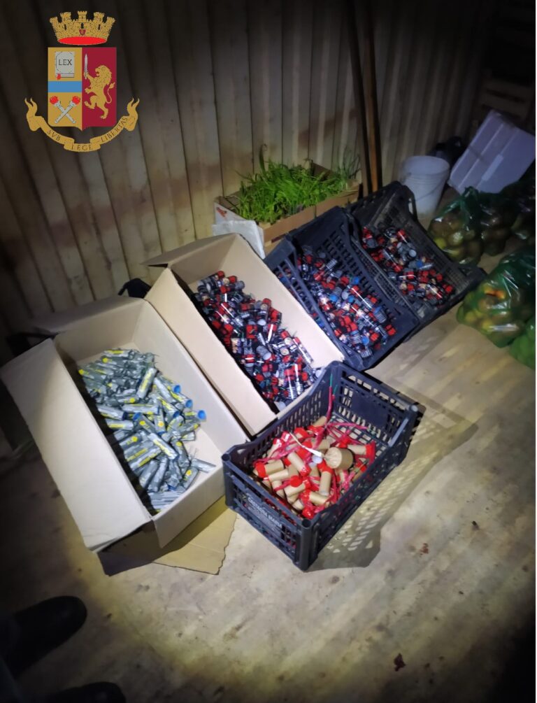 Barcellona Pozzo di Gotto – Sequestrati 23 kg di giochi d’artificio artigianali. Denunciato 19enne