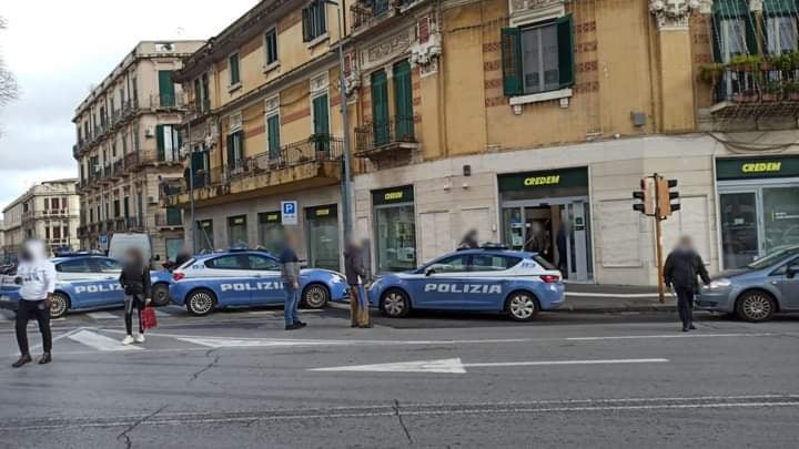 Messina – Tentatata rapina alla Banca Credem di Piazza Cairoli. Arrestato 55enne palermitano