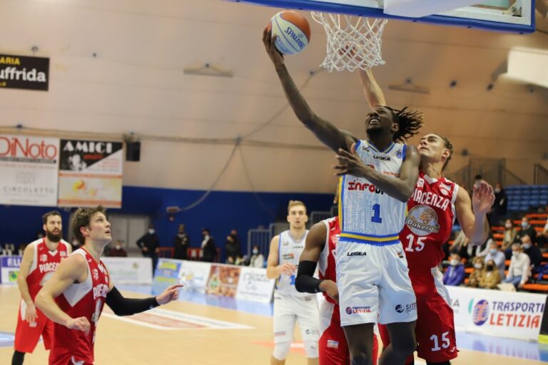 Basket – Seconda vittoria di fila per la Infodrive Capo d’Orlando, Piacenza battuta sul filo di lana