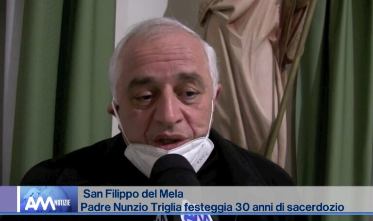 23/11/2020 – Padre Nunzio Triglia festeggia i suoi 30 anni di Sacerdozio