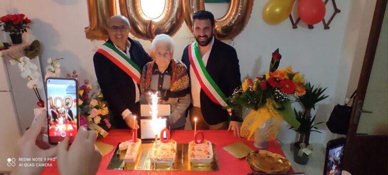 Galati Mamertino e Capo d’Orlando festeggiano i 100 anni di Nonna Maria