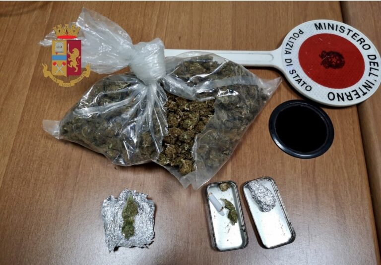 Messina – Sequestrati 200 grammi di marijuana sulla terrazzza di un palazzo. 397 veicoli controllati