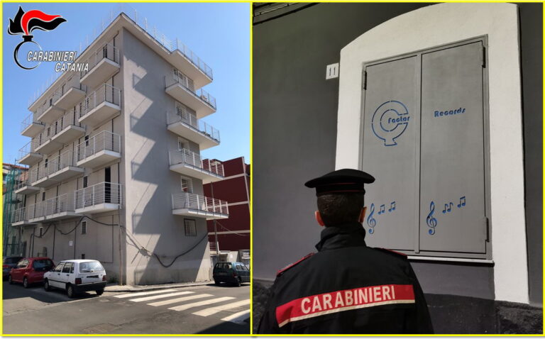 Catania – Sequestro beni per oltre 2,5 milioni ad esponente del clan Santapaola-Ecolano, anche casa discografica