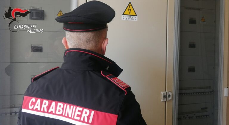 Palermo, furto di energia elettrica: 23 persone denunciate e un arresto