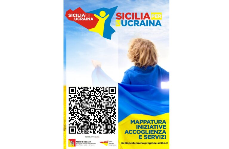 Accoglienza dei profughi ucraini: in Sicilia nasce una piattaforma online per mappare le disponibilità