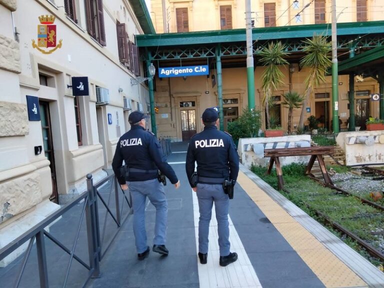 Salvata una ragazza in stato confusionale che camminava lungo la tratta ferroviaria Agrigento-Palermo