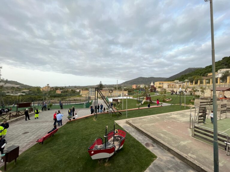 Mazzarrà Sant’Andrea – Inaugurato il parco Robinson