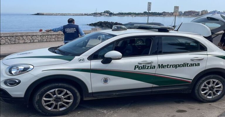 Giardini Naxos e Taormina, controlli alla circolazione stradale della Polizia Metropolitana