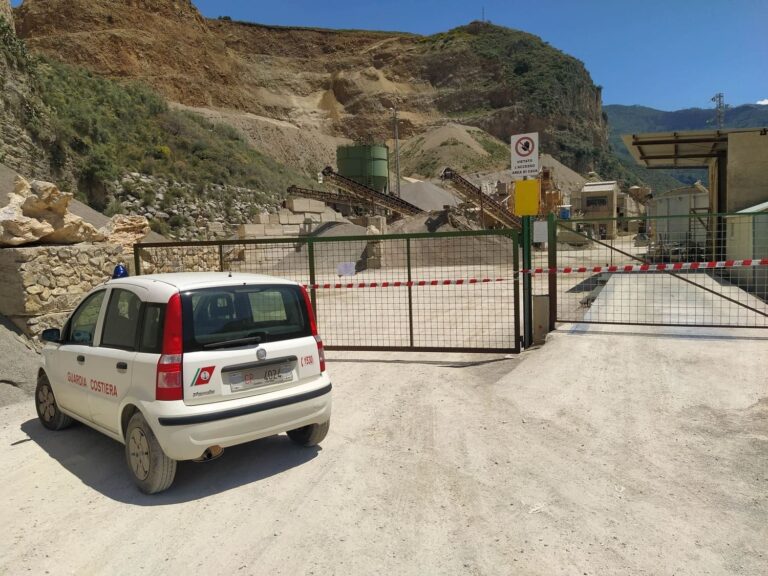 Sant’Agata di Militello – Illeciti ambientali in una cava di calcare: sequestrata area di 170.000 mq