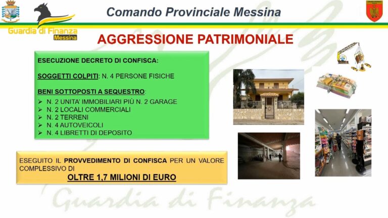 Messina: simulavano incidenti stradali e truffavano anziani, disposta confisca ai danni di due persone