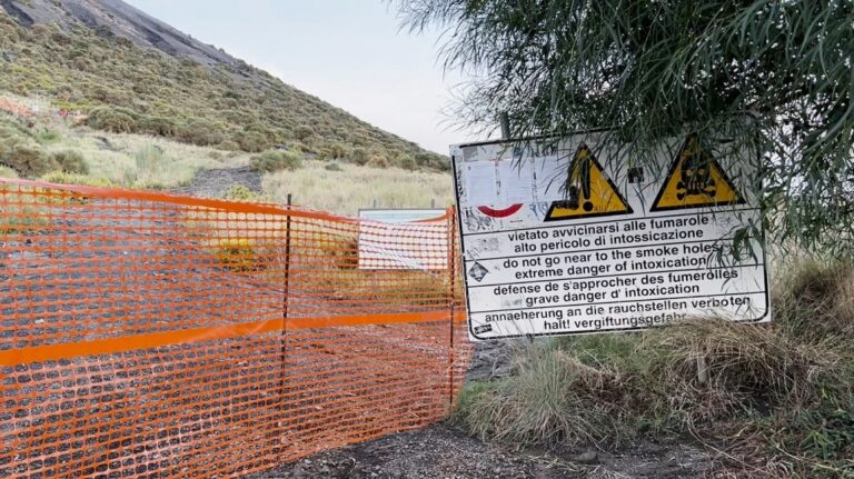 Stabili i valori delle emissioni di gas a Vulcano. L’isola pronta ad accogliere i turisti in sicurezza