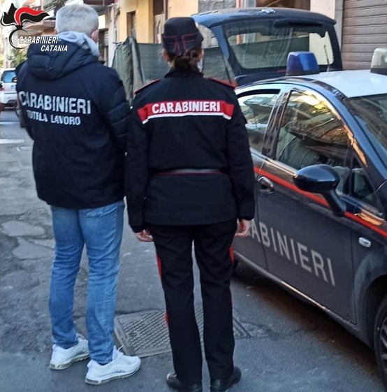 Sicurezza sui luoghi di lavoro e “lavoro nero”, controlli nel catanese