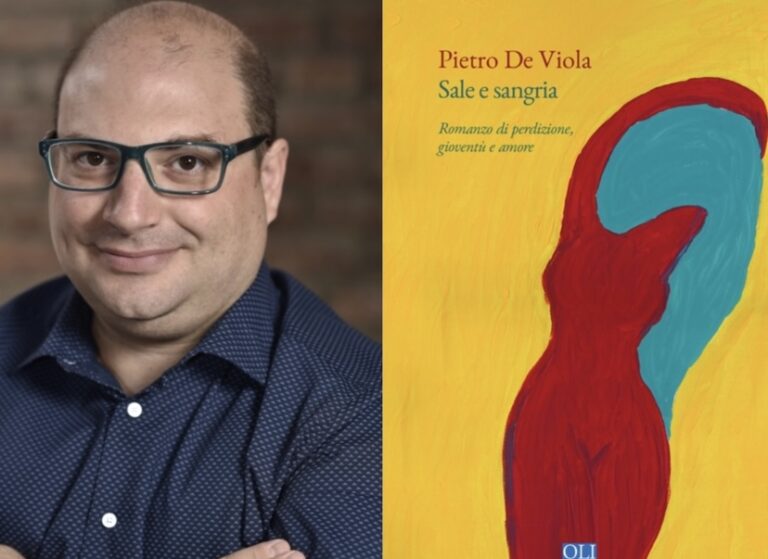 “Sale e sangria”, il libro dello scrittore barcellonese De Viola in corsa per un ambito premio letterario