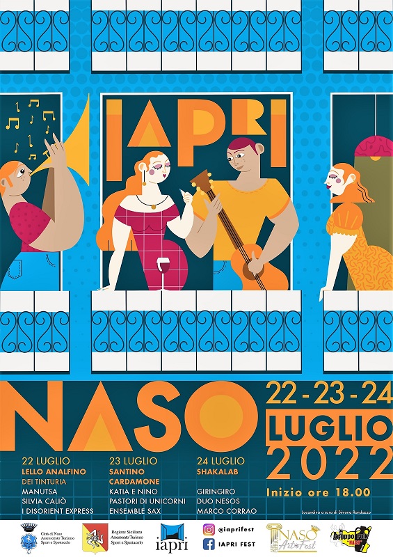 Naso: “IAPRI Fest”, la musica dai balconi del centro storico