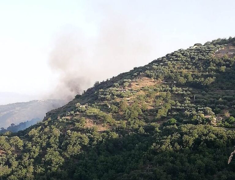 Castell’Umberto: l’incendio è stato spento