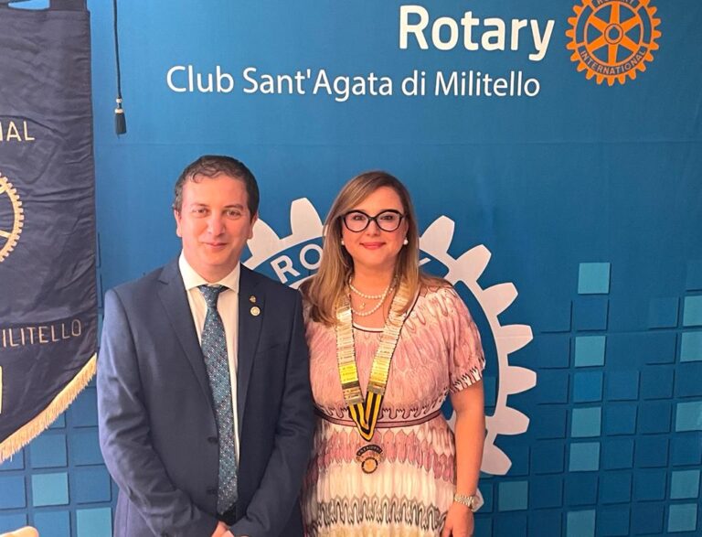 Sant’Agata Militello: il nuovo presidente del Rotary Club è Elisa Gumina