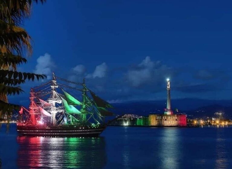 La Amerigo Vespucci ormeggia a Palermo. Tre giorni per visitare il veliero “più bello del mondo”