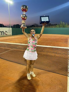 La brolese Rosamaria Gasparo vince il titolo siciliano tennis 2022 quarta categoria