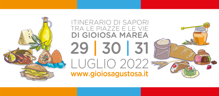 “Gioiosa Gustosa”, una tre giorni tra cibo, divertimento e musica. Dal 29 al 31 luglio