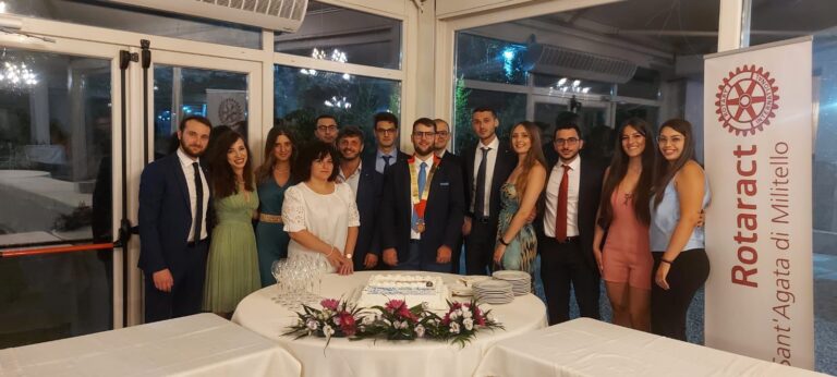 Sant’Agata Militello, passaggio della campana per il Rotaract Club. Nuovo presidente Fabio Carollo