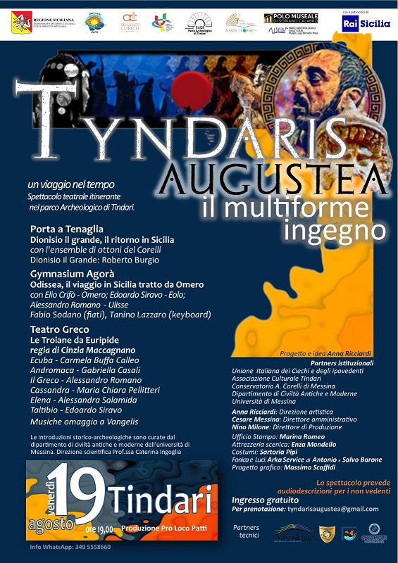 Quinta edizione della “Tyndaris Augustea”: un percorso che inizia a Tindari e che procede verso Giardini Naxos e Lipari