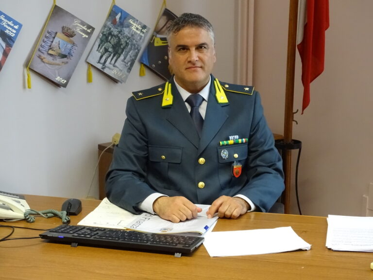 Sant’Agata Militello, il sottotenente Stefano Romeo alla guida della Tenenza della Guardia di Finanza