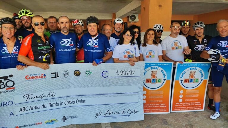 “Gli amici di Gi.Bo” donano 3.000€ all’associazione ABC Amici dei Bimbi in corsia