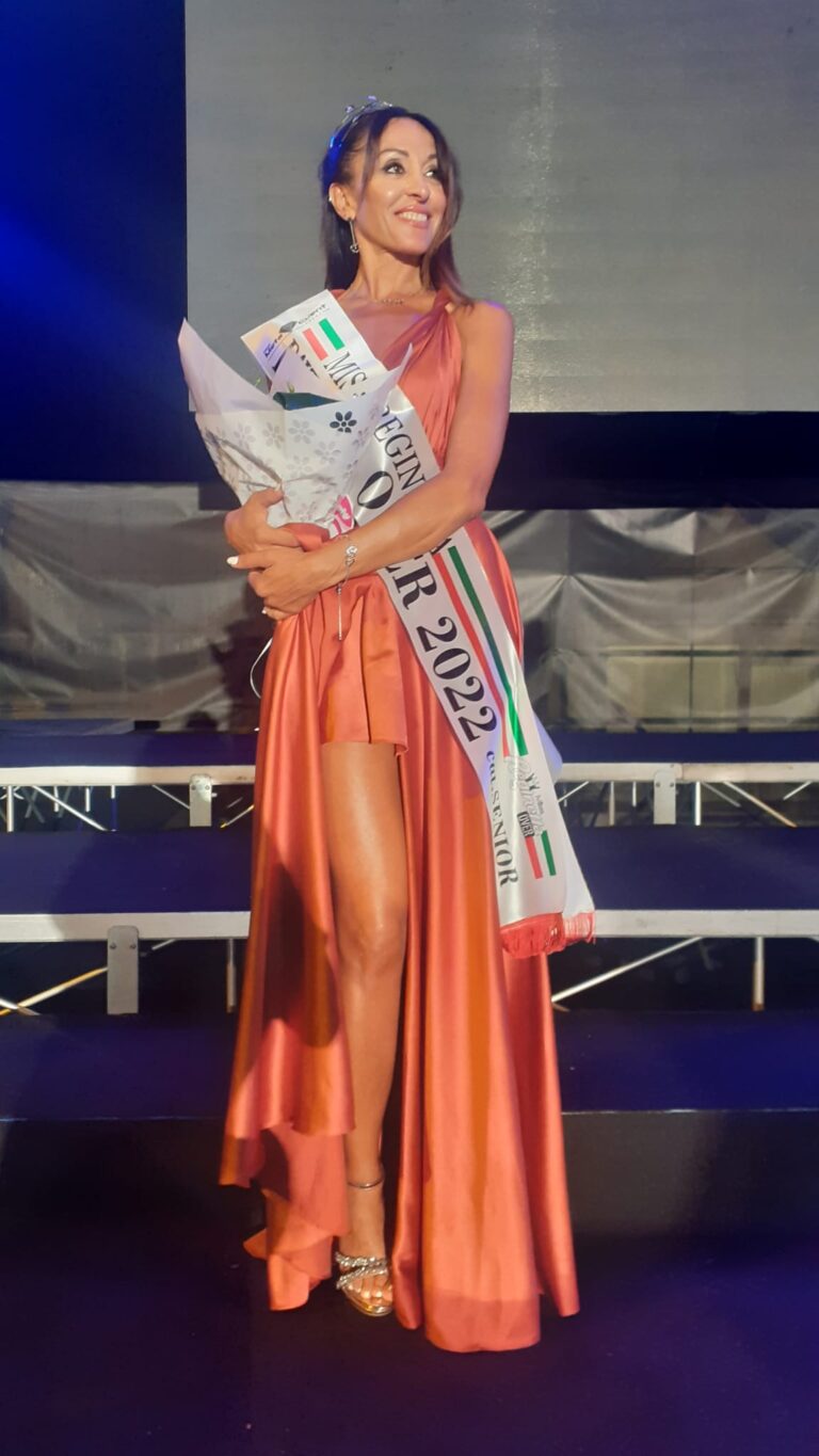 Tiziana Riccardi, la nuova Miss Reginetta d’Italia Over 2022