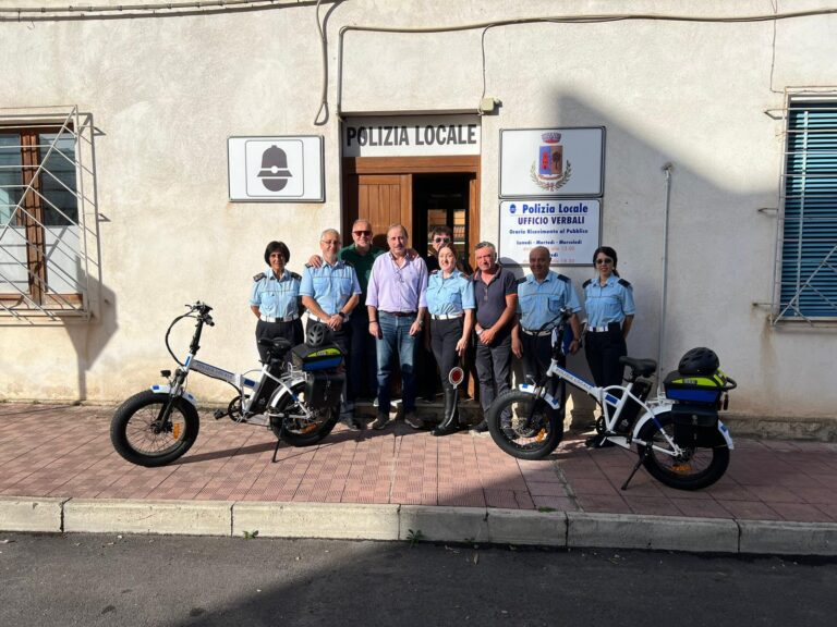 Torrenova, controllo del territorio a impatto zero con due bici elettriche per la Polizia Locale