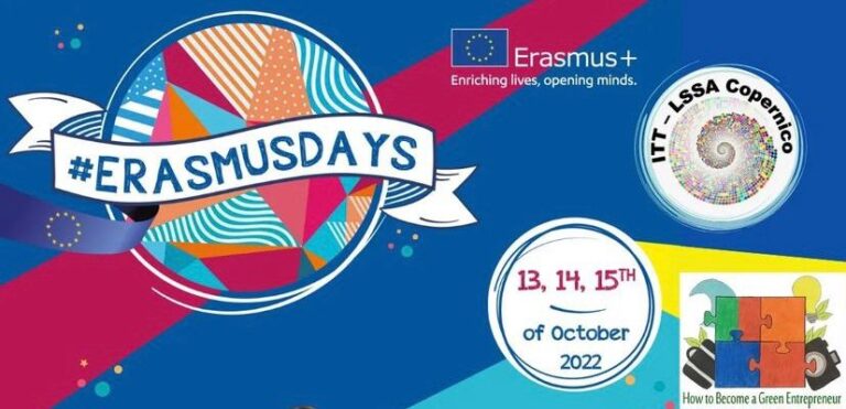 Barcellona PG – L’istituto Copernico celebra gli Erasmus days, consegnando i certificati Europass e presenta il nuovo progetto “Erasmus+”