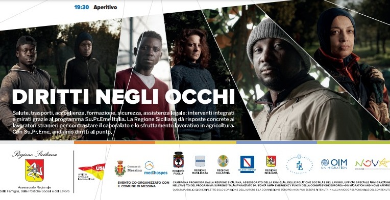 Politiche sociali, la campagna “Diritti negli occhi” incontra scuole e associazioni a Messina